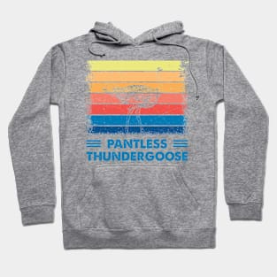 Funny Ostrich Pantless Thundergoose Hoodie